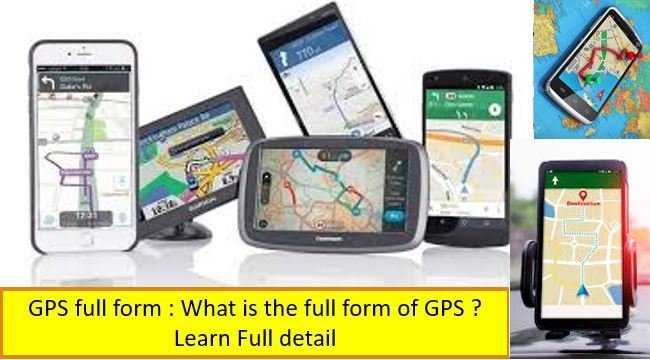 GPS full form : What is the full form of GPS? - InnovationGuru