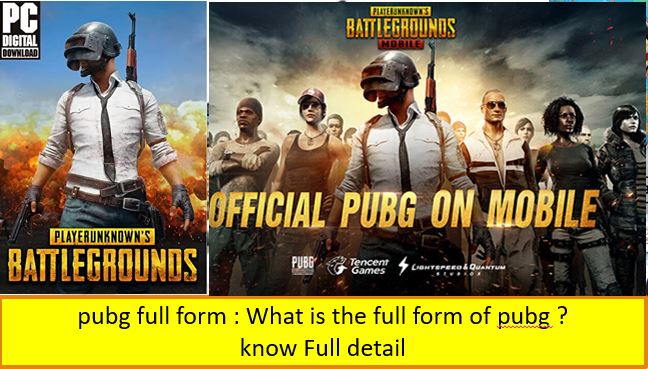 You are currently viewing PUBG full form: What is the full form of pubg?