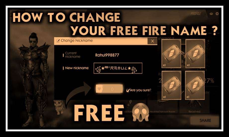 You are currently viewing How To Name Change In Free Fire? (2023 Updated)