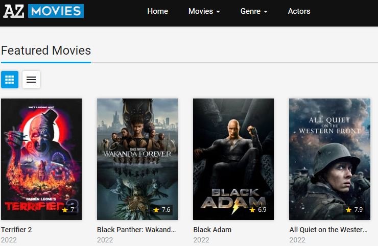 You are currently viewing AZMovies 2023 – Online Streaming Website From A to Z